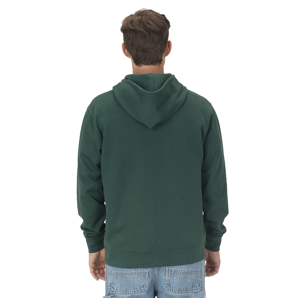 Immagine Felpa con cappuccio e zip unisex in cotone e poliestere rigenerati da 280 g/m2