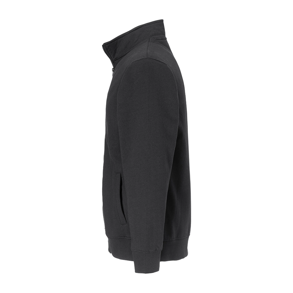 Immagine Felpa con zip unisex in cotone e poliestere rigenerati da 280 g/m2