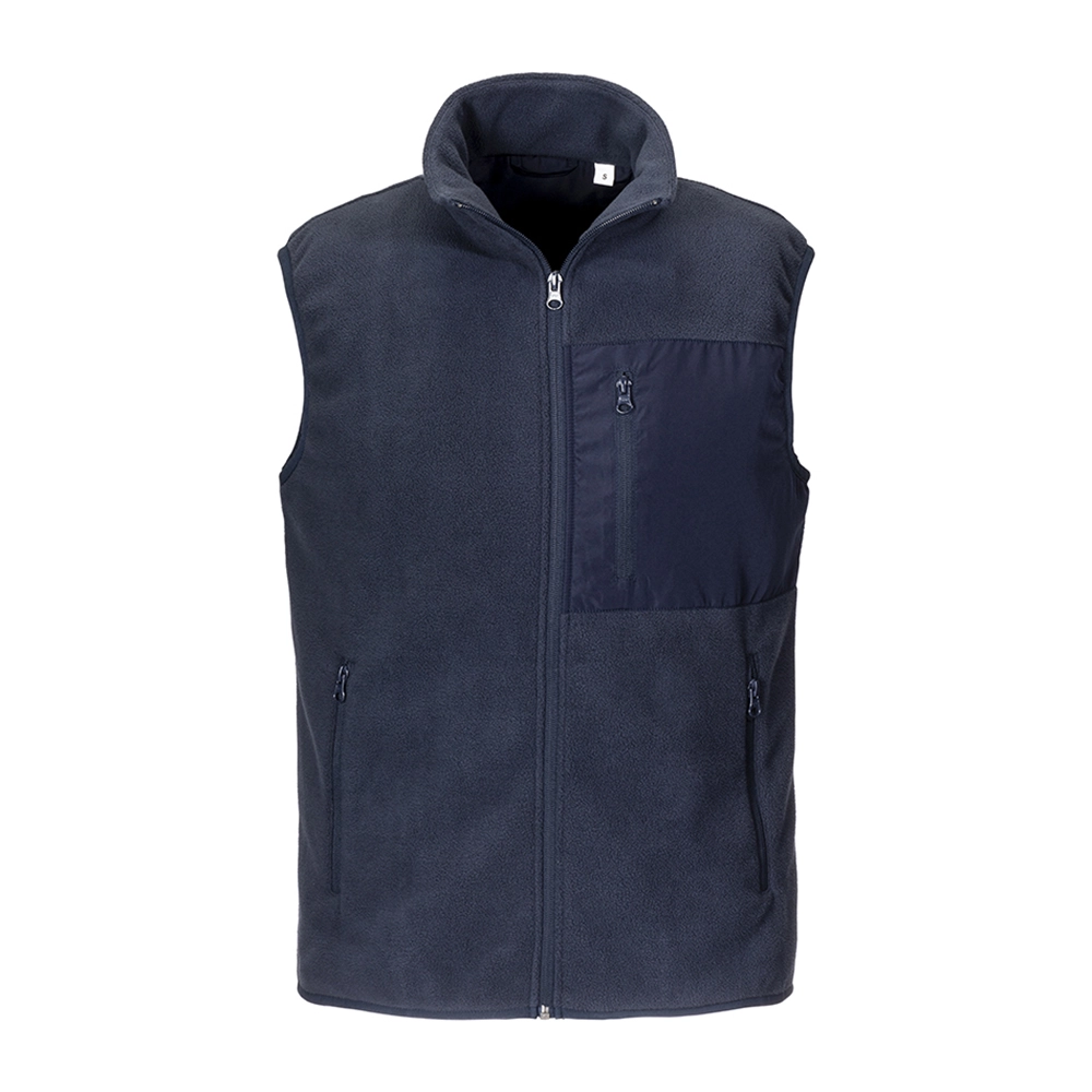 Immagine Smanicato in micropile unisex in poliestere rigenerato da 240 g/m2