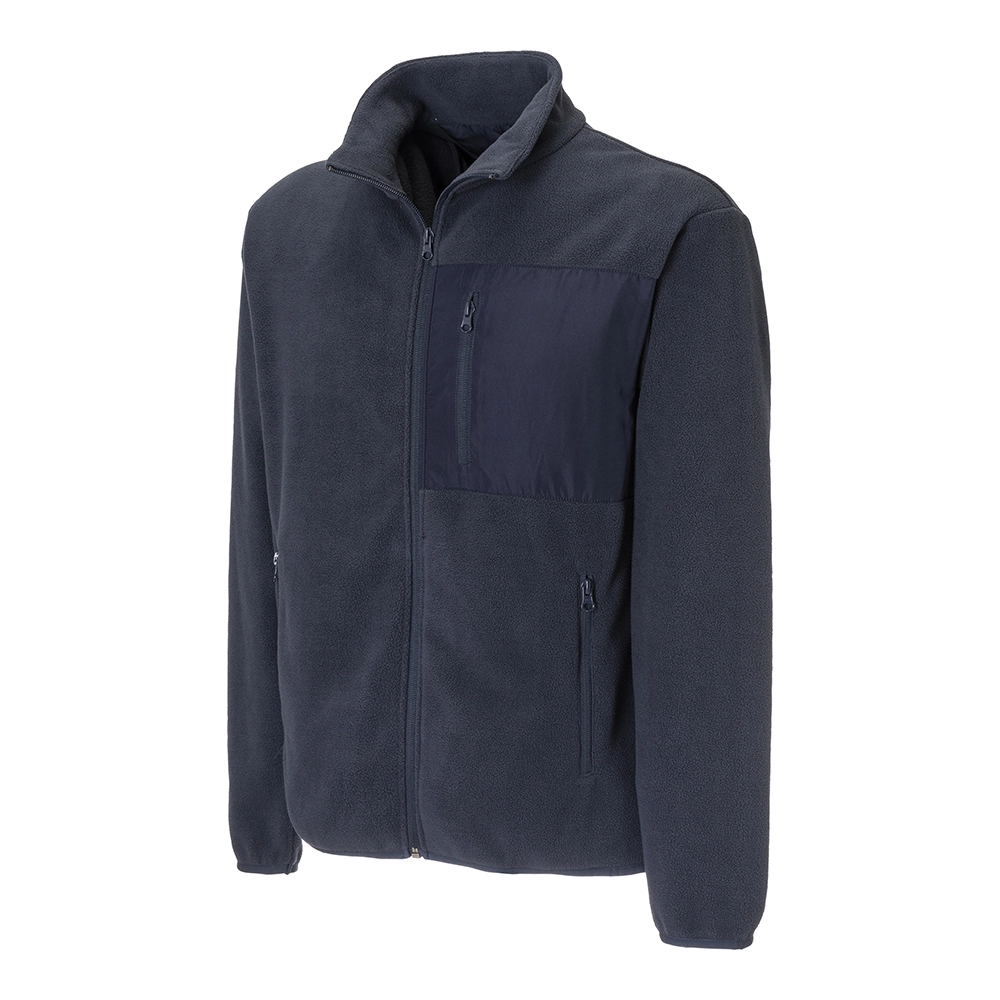Immagine Felpa in micropile unisex in poliestere rigenerato da 240 g/m2