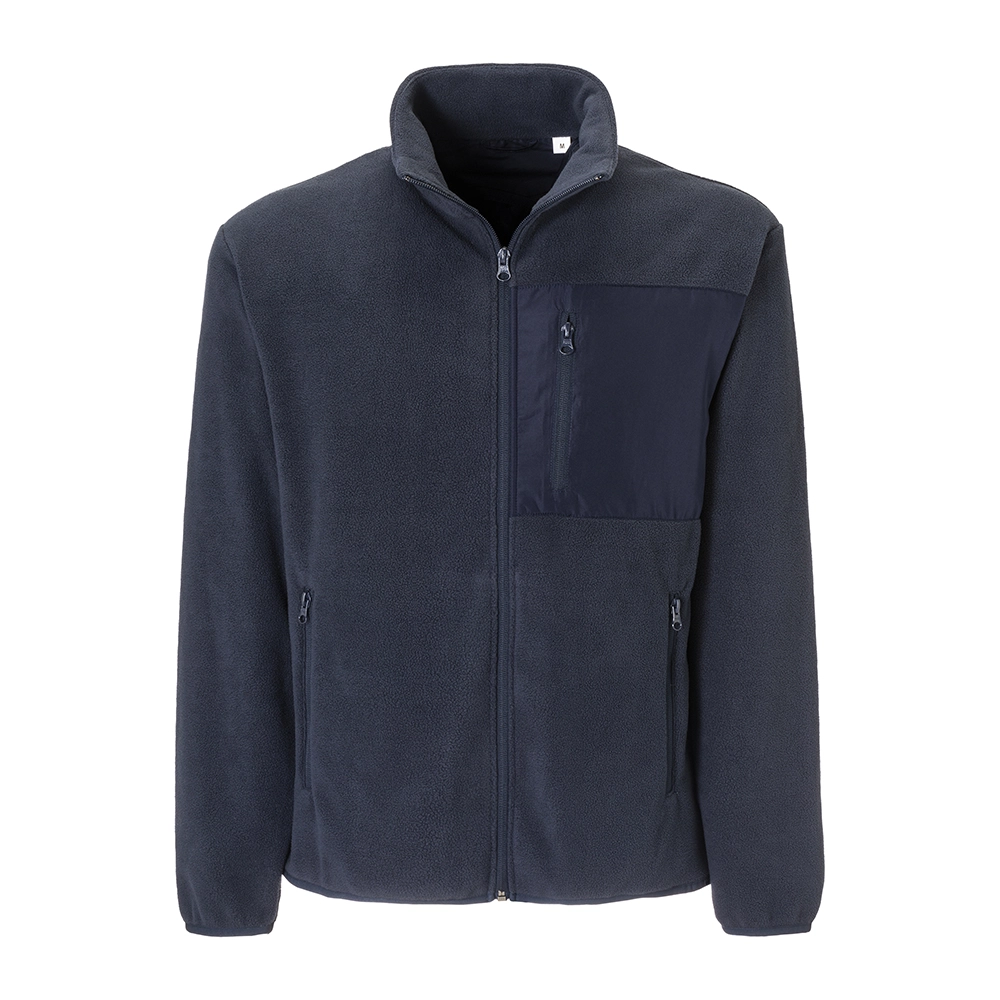 Immagine Felpa in micropile unisex in poliestere rigenerato da 240 g/m2