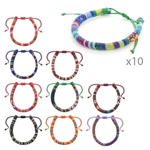 Immagine SET 10 BRACCIALETTI 