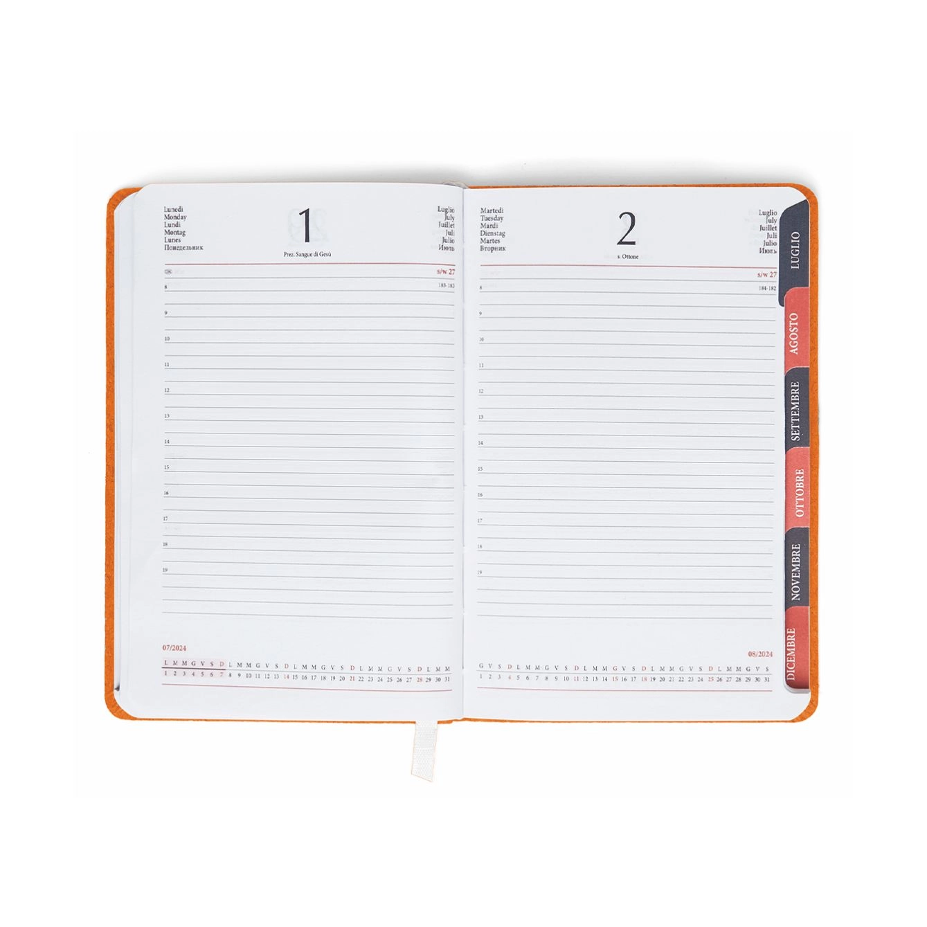 Immagine 0385 FLEXI SOFT - Agenda Giornaliera Fustellata 11 x 17 