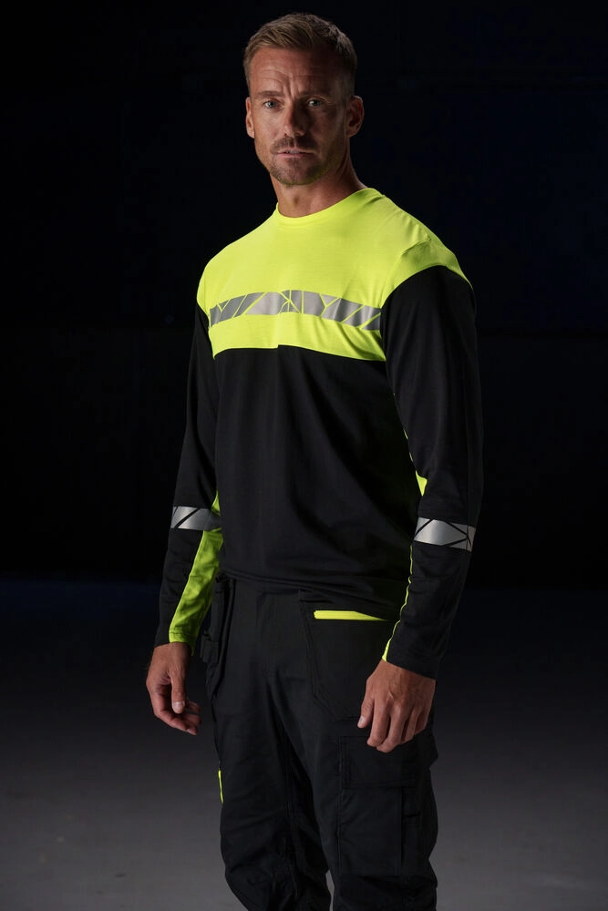 Immagine 7002 HI-VIS T-SHIRT MANICA LUNGA EN 17353