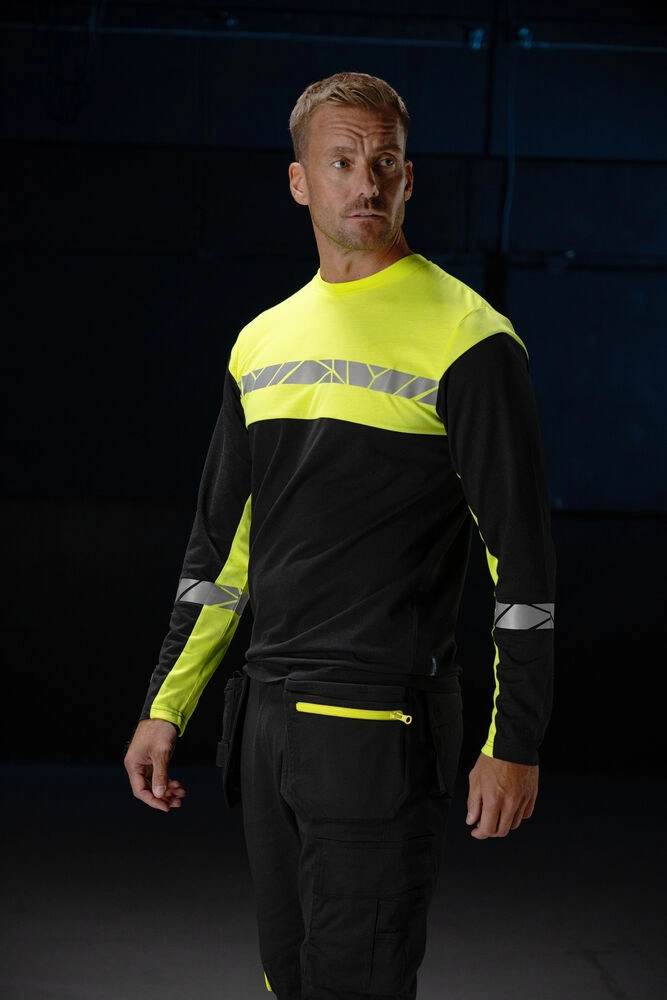 Immagine 7002 HI-VIS T-SHIRT MANICA LUNGA EN 17353