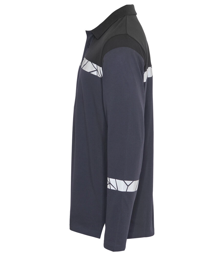 Immagine 7004 HI-VIS POLO PIQUET MANICA LUNGA EN 17353