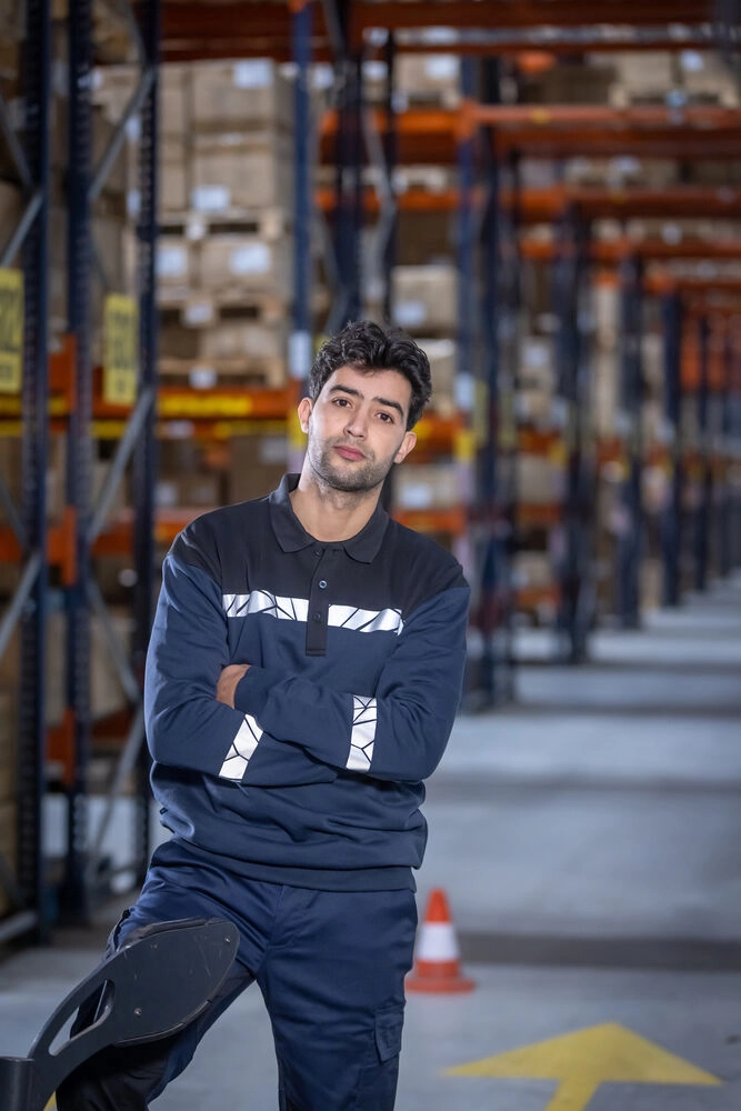 Immagine 7100 HI- VIS FELPA POLO EN 1753