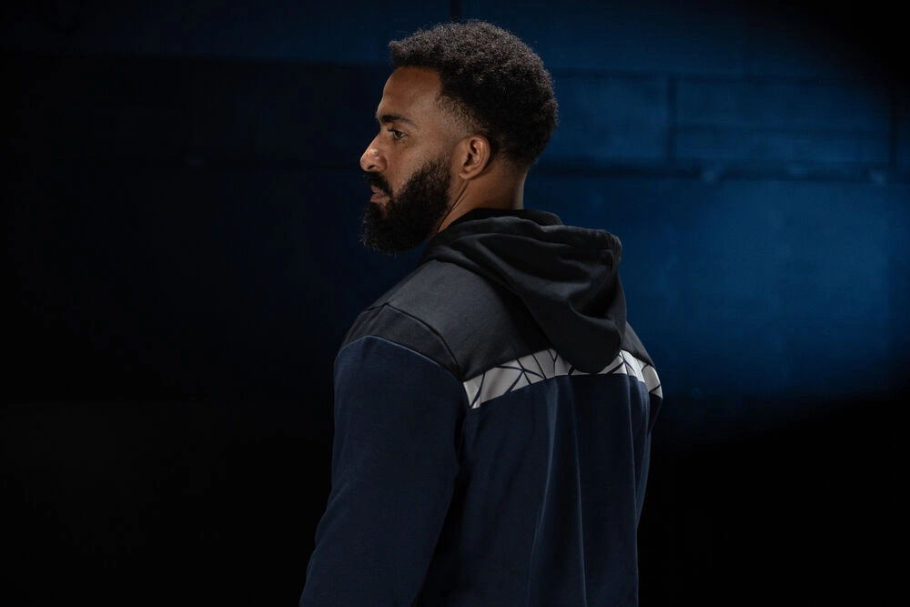 Immagine 7104 HI-VIS FELPA CAPPUCCIO HALF-ZIP EN 17353