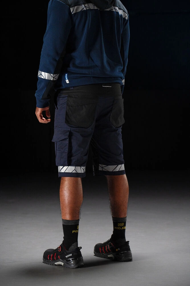 Immagine 7104 HI-VIS FELPA CAPPUCCIO HALF-ZIP EN 17353