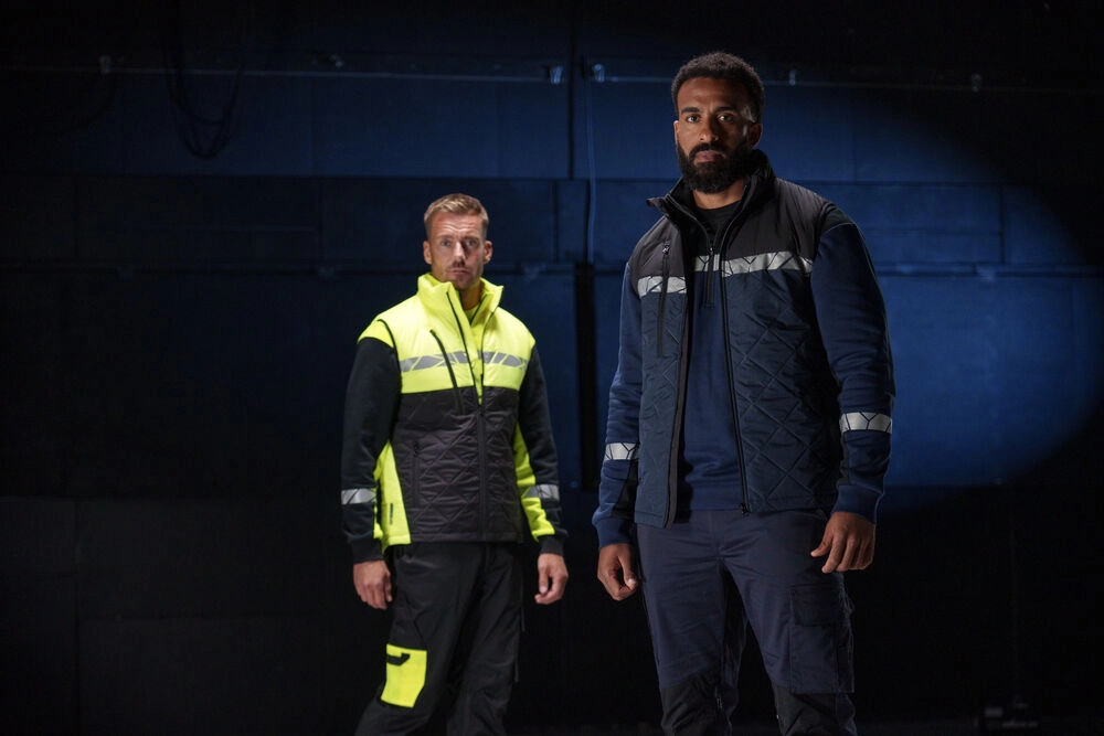 Immagine 7700 HI-VIS SMANICATO TRAPUNTATO LEGGERO