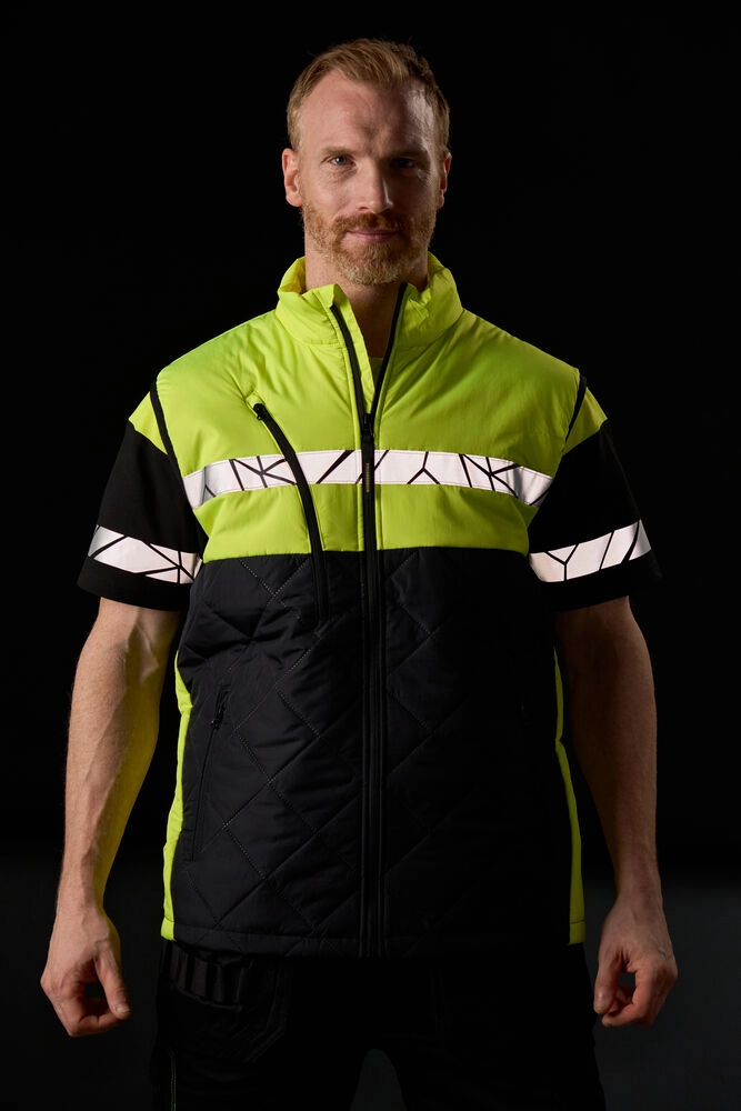 Immagine 7700 HI-VIS SMANICATO TRAPUNTATO LEGGERO