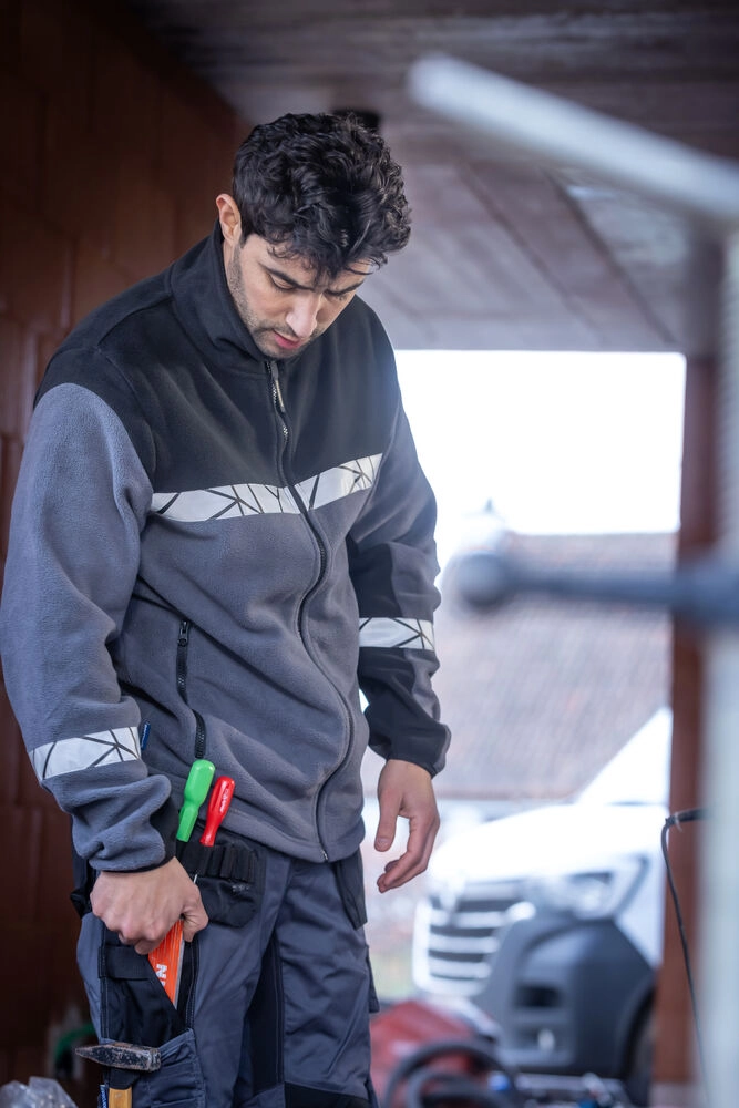 Immagine 7300 HI-VIS PILE CARDIGAN EN 17353