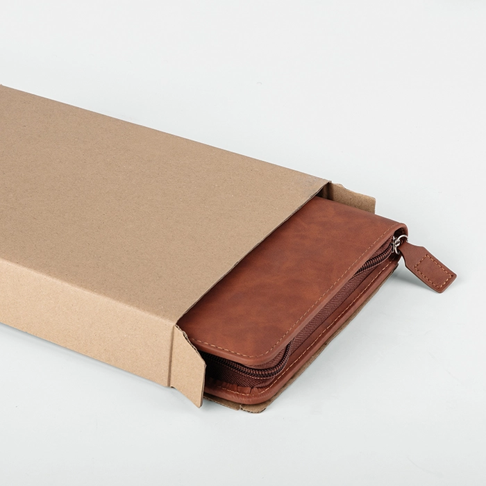 Immagine Agenda borsello con cerniera interno perpetuo in ecopelle