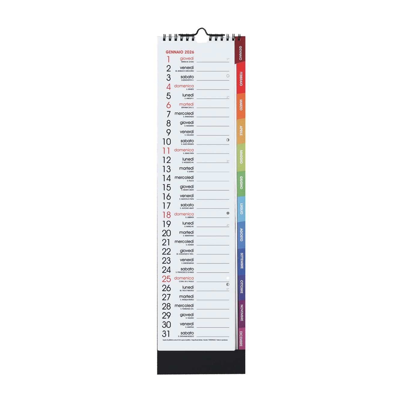 Immagine H028 - CALENDARIO TIME 