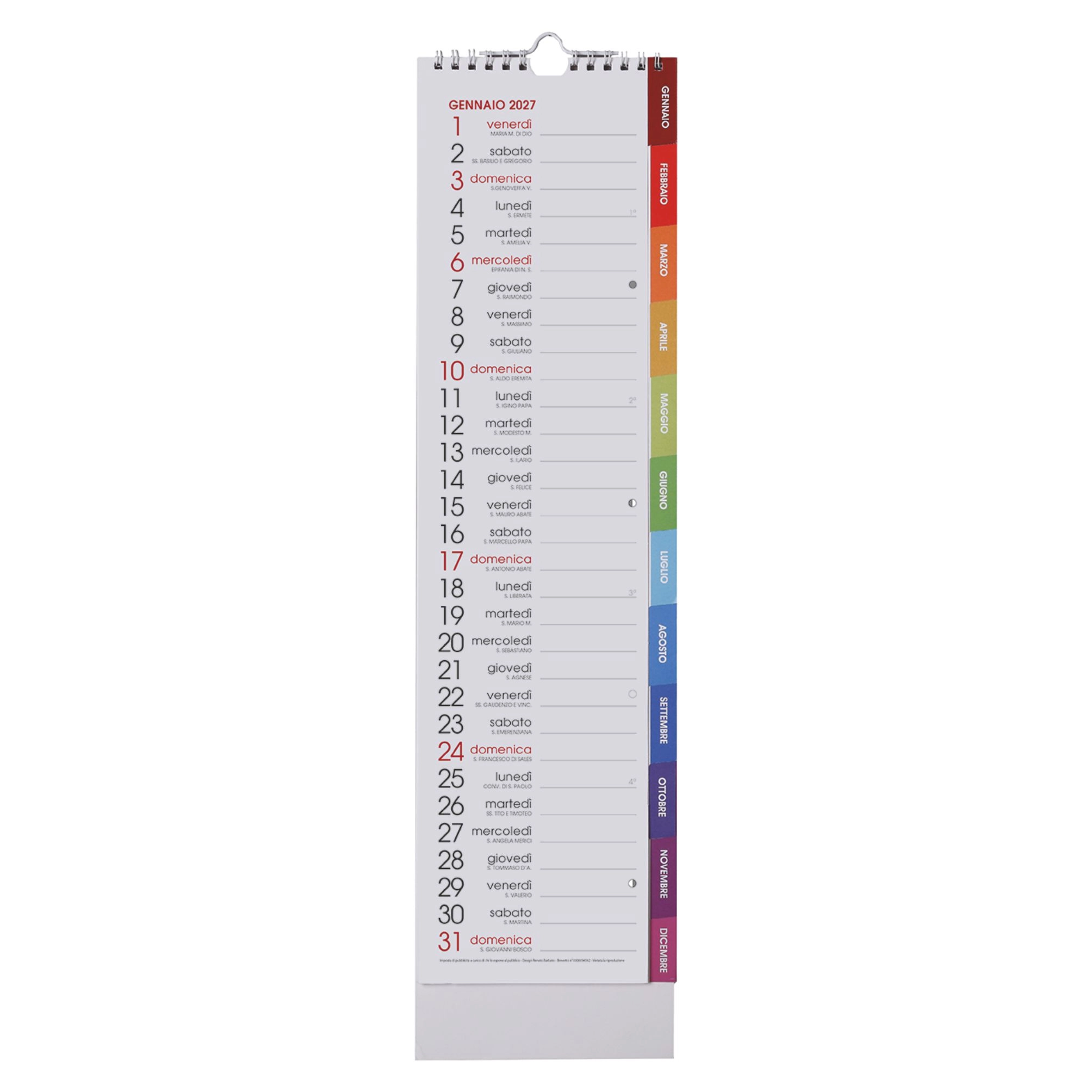 Immagine H020 - CALENDARIO TIME 