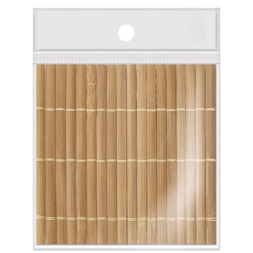 Immagine SET DI 5 SOTTOBICCHIERI BAMBÙ 