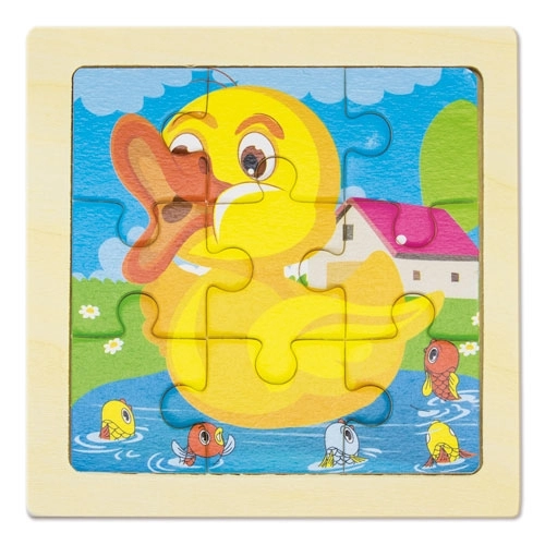 Immagine SET DI 5 PUZZLE IN LEGNO 