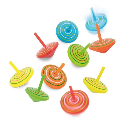 Immagine SET 10 TROTTOLE IN LEGNO 