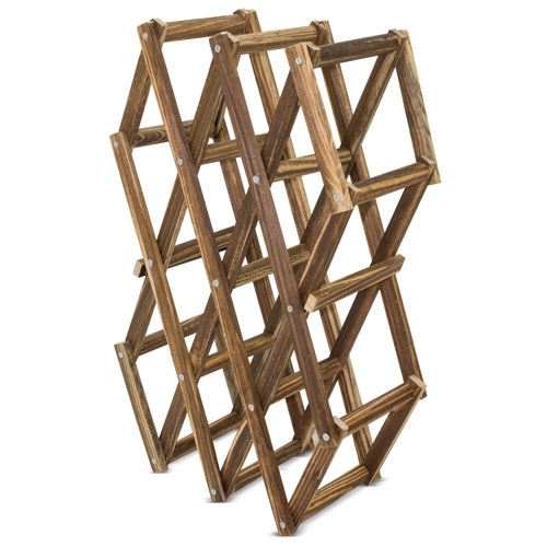 Immagine PORTABOTTIGLIE IN LEGNO DA 10 BOTTIGLIE 