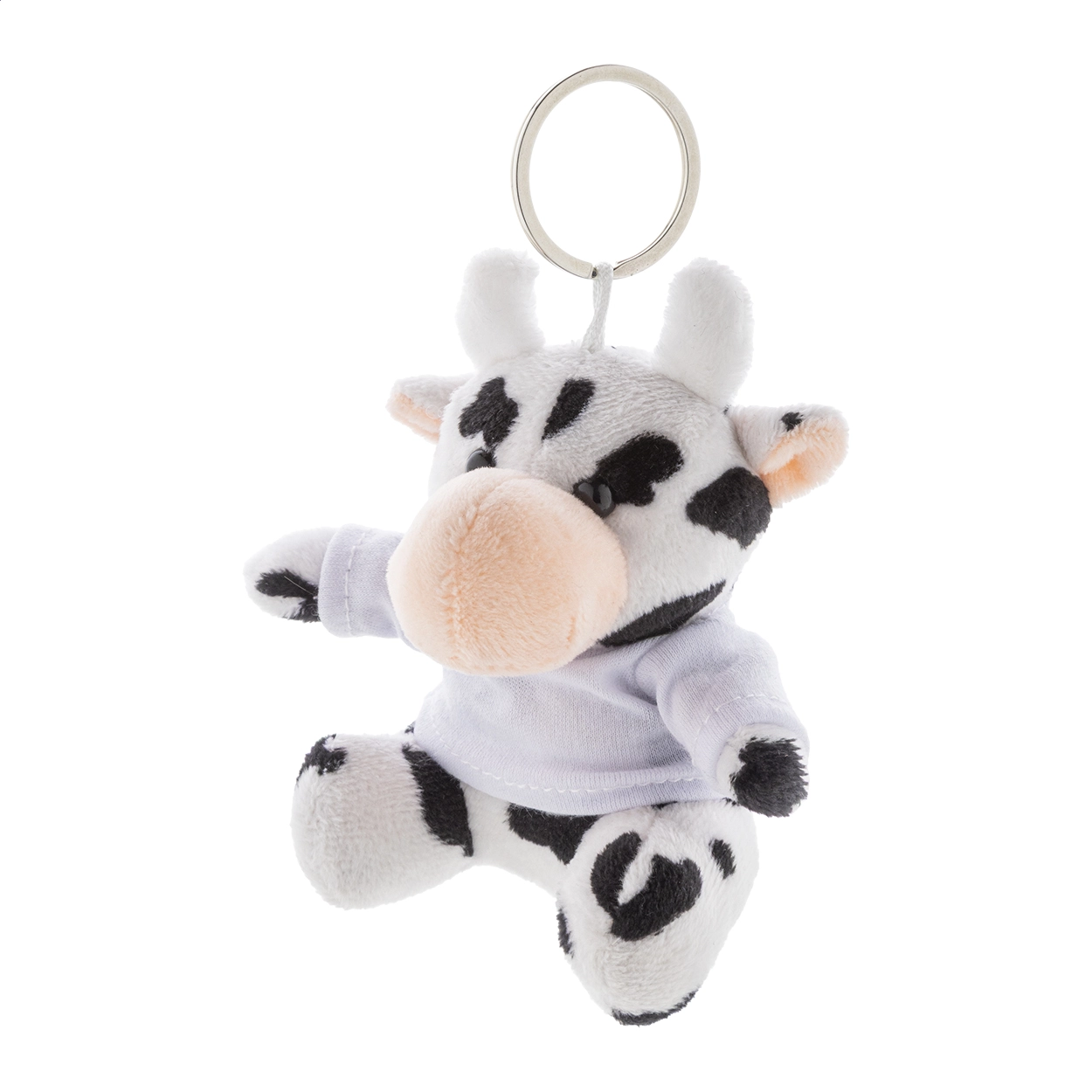 Immagine CowFob Portachiavi con mucca in peluche