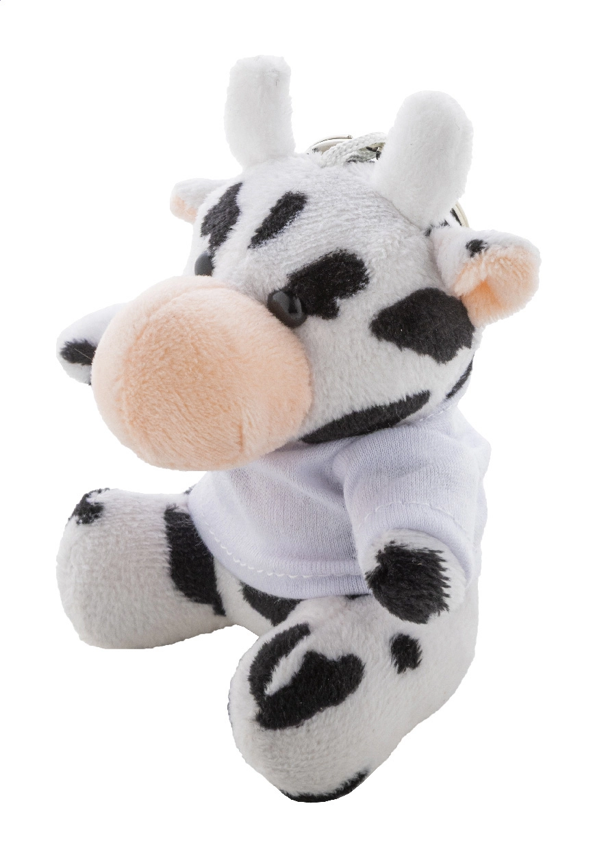Immagine CowFob Portachiavi con mucca in peluche