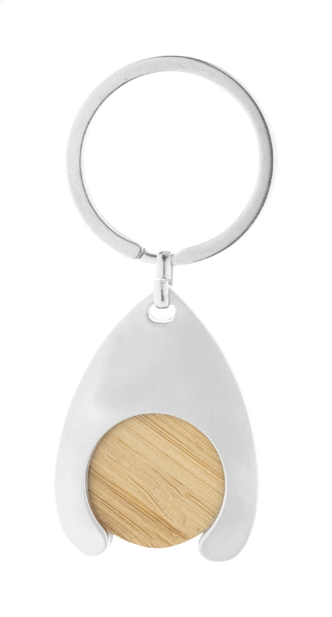 Immagine Zoinc Portachiavi con gettone per carrello 