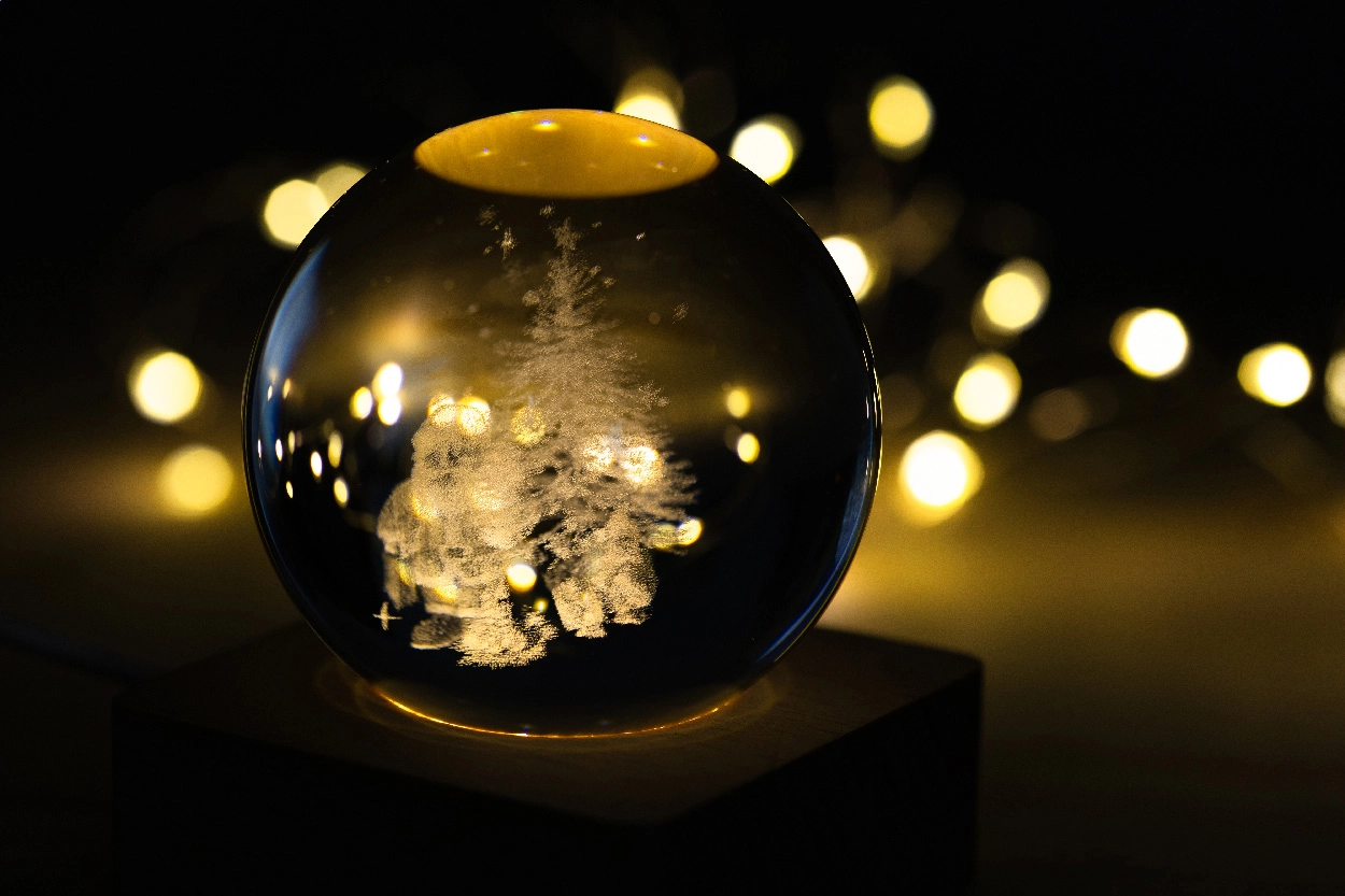 Immagine Borealis Globo luminoso natalizio