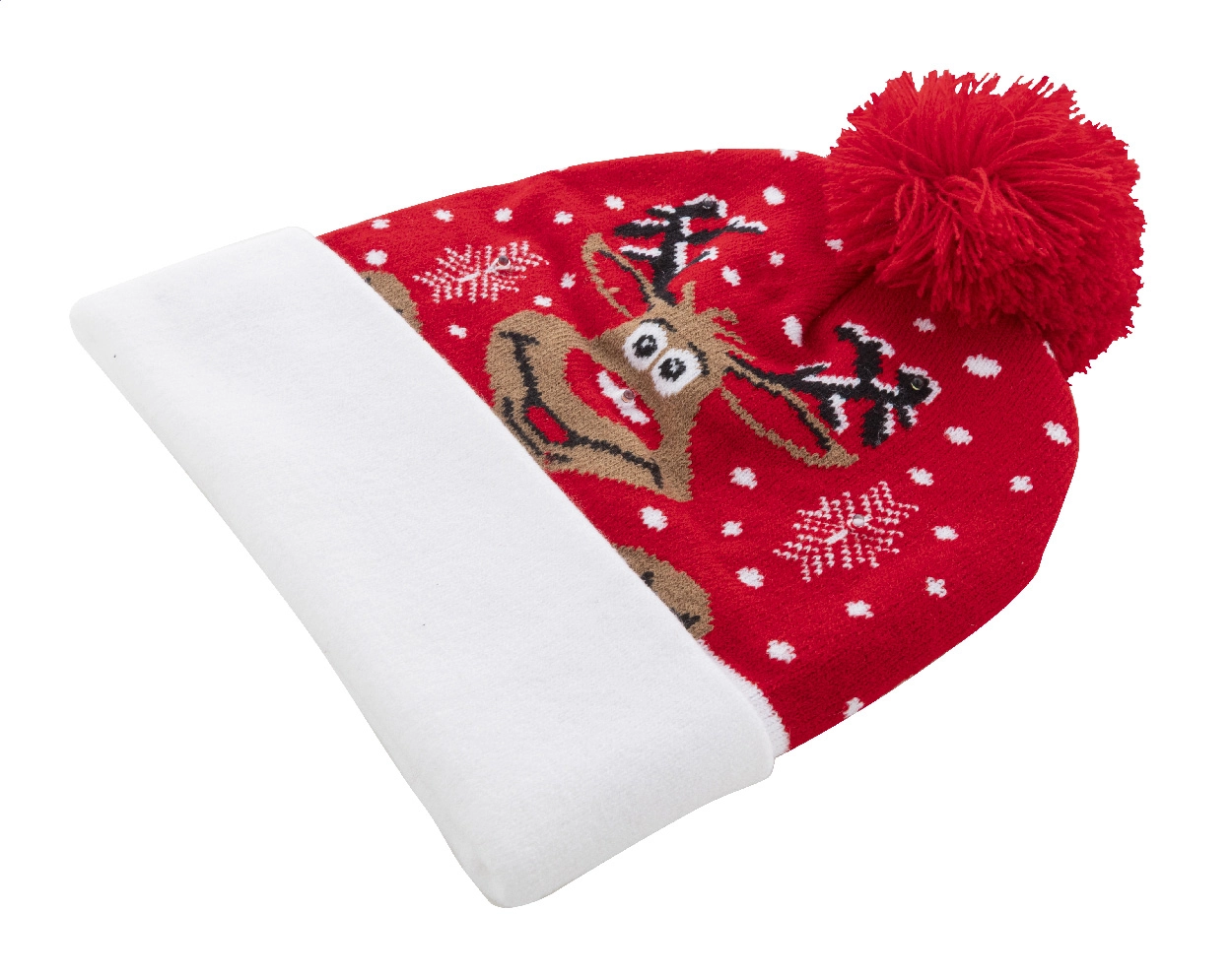 Immagine Norrsken Cappello invernale a LED natalizio, renna