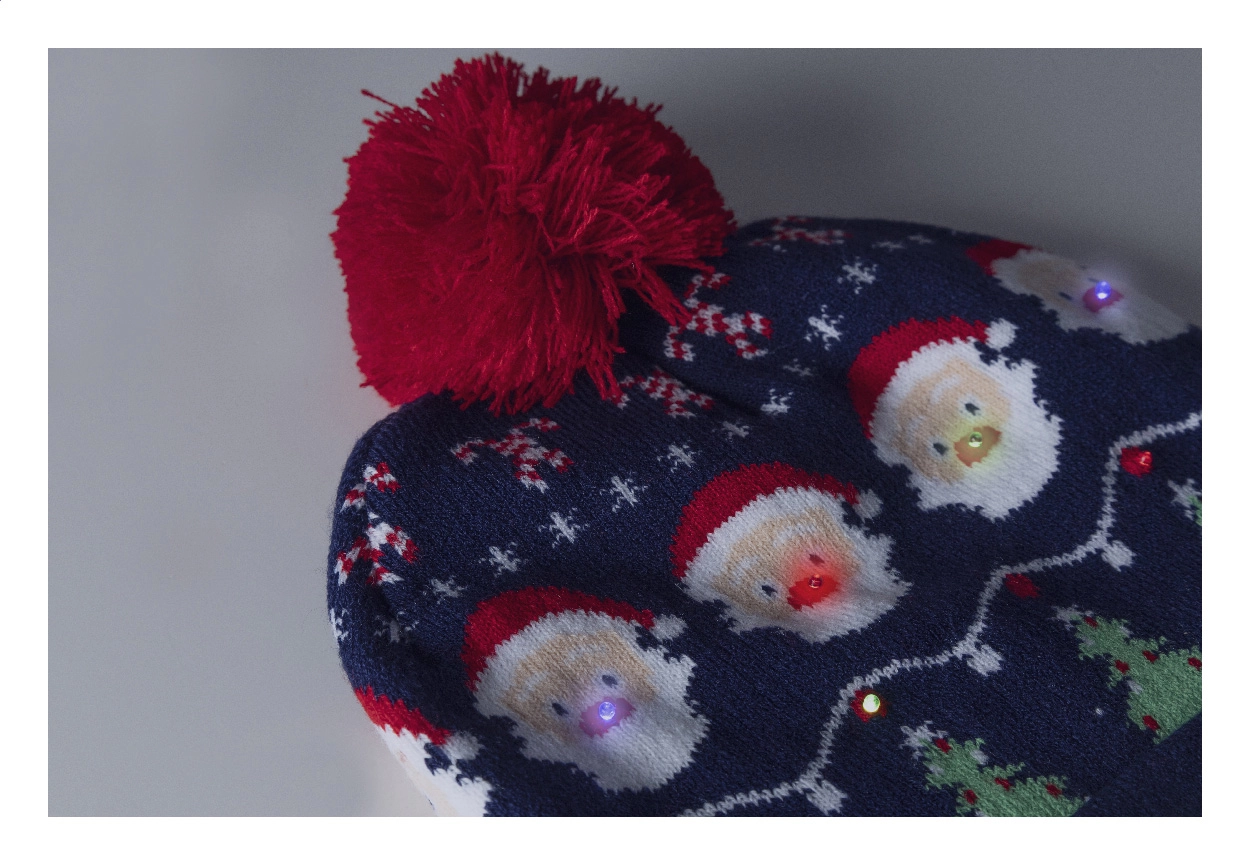 Immagine Norrsken Cappello invernale a LED natalizio, renna
