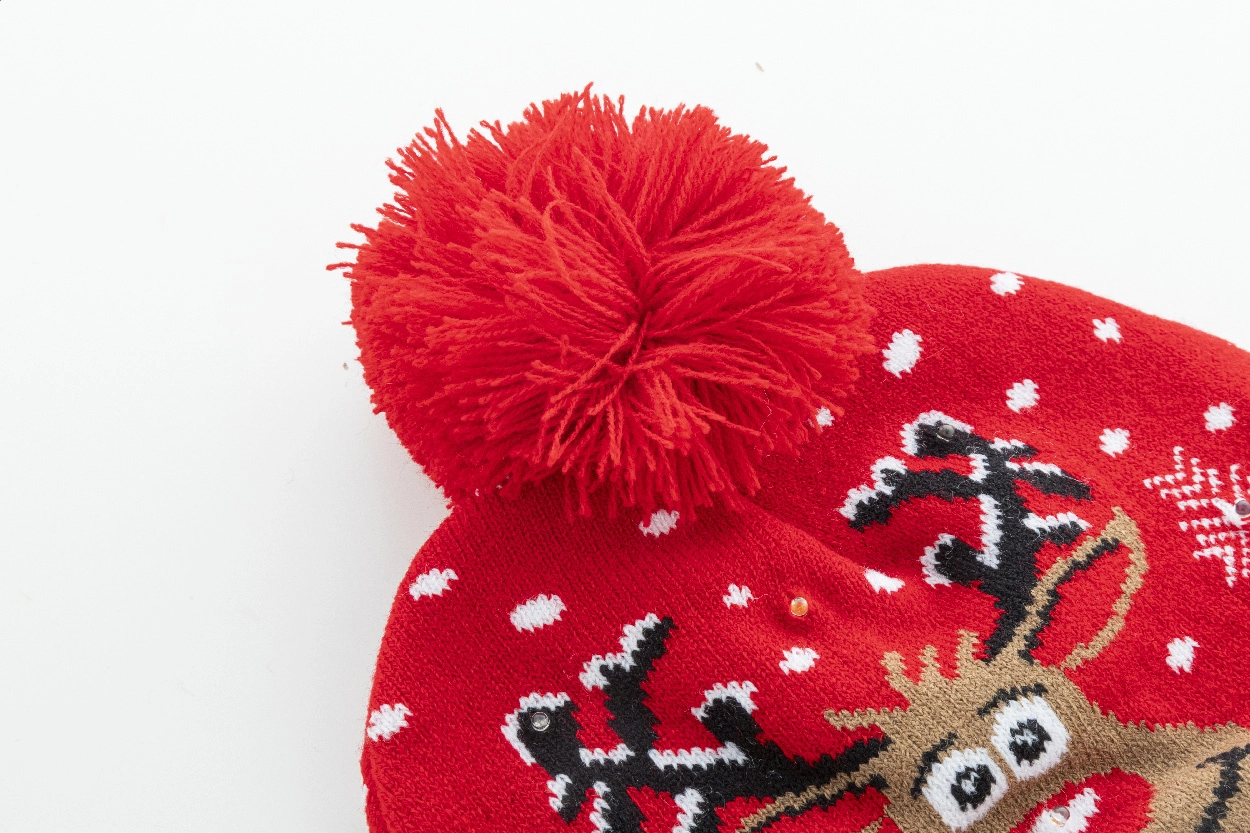 Immagine Norrsken Cappello invernale a LED natalizio, renna