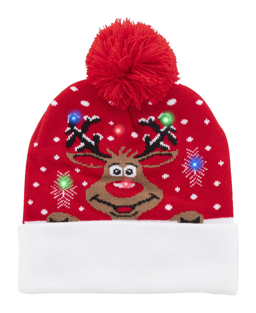 Immagine Norrsken Cappello invernale a LED natalizio, renna
