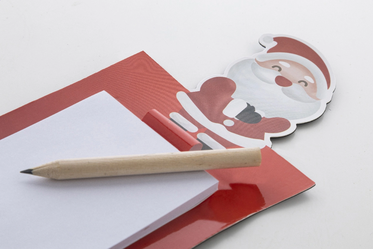 Immagine Julliste Blocco note magnetico natalizio, Babbo Natale