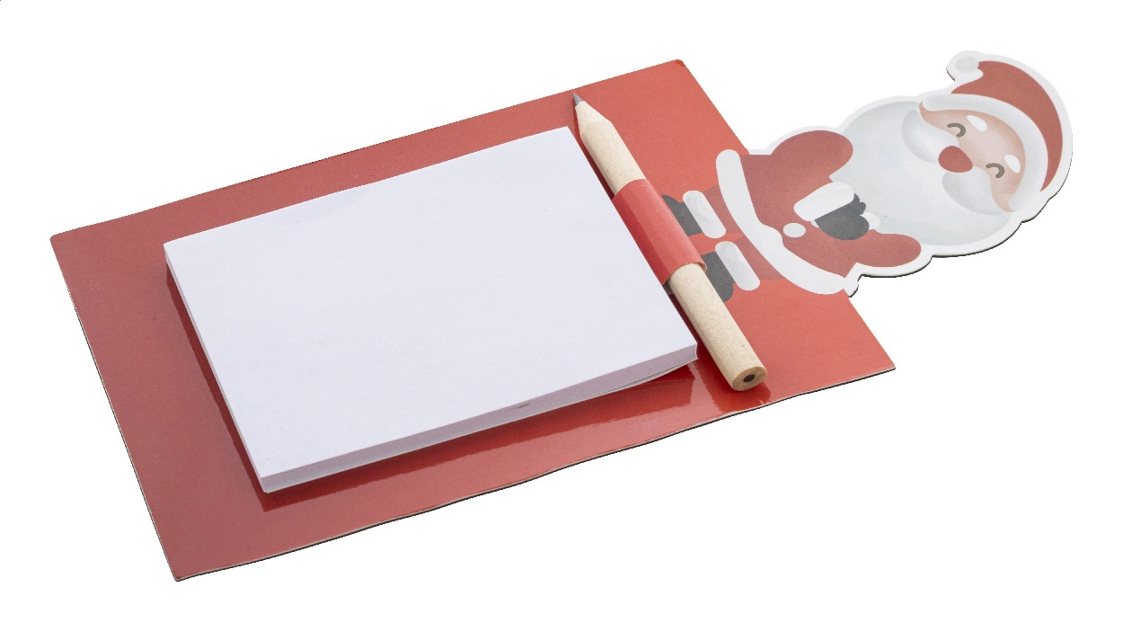 Immagine Julliste Blocco note magnetico natalizio, Babbo Natale