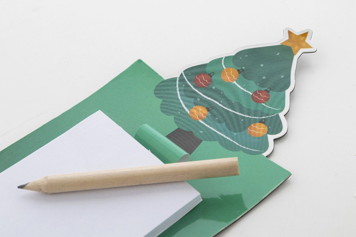 Immagine Julliste Blocco note magnetico natalizio, Babbo Natale