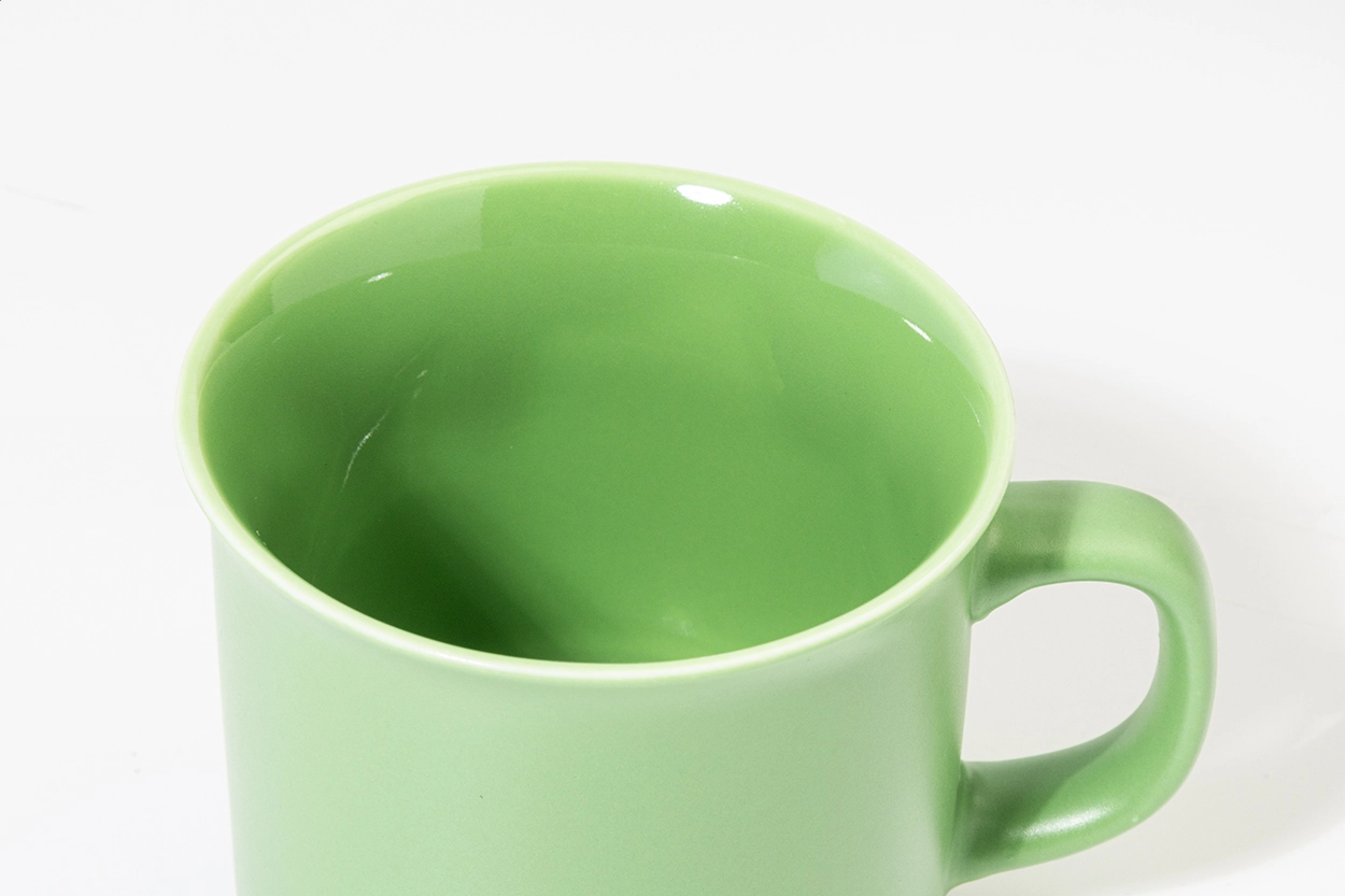 Immagine Woodstock Flat Mug in ceramica finitura opaca