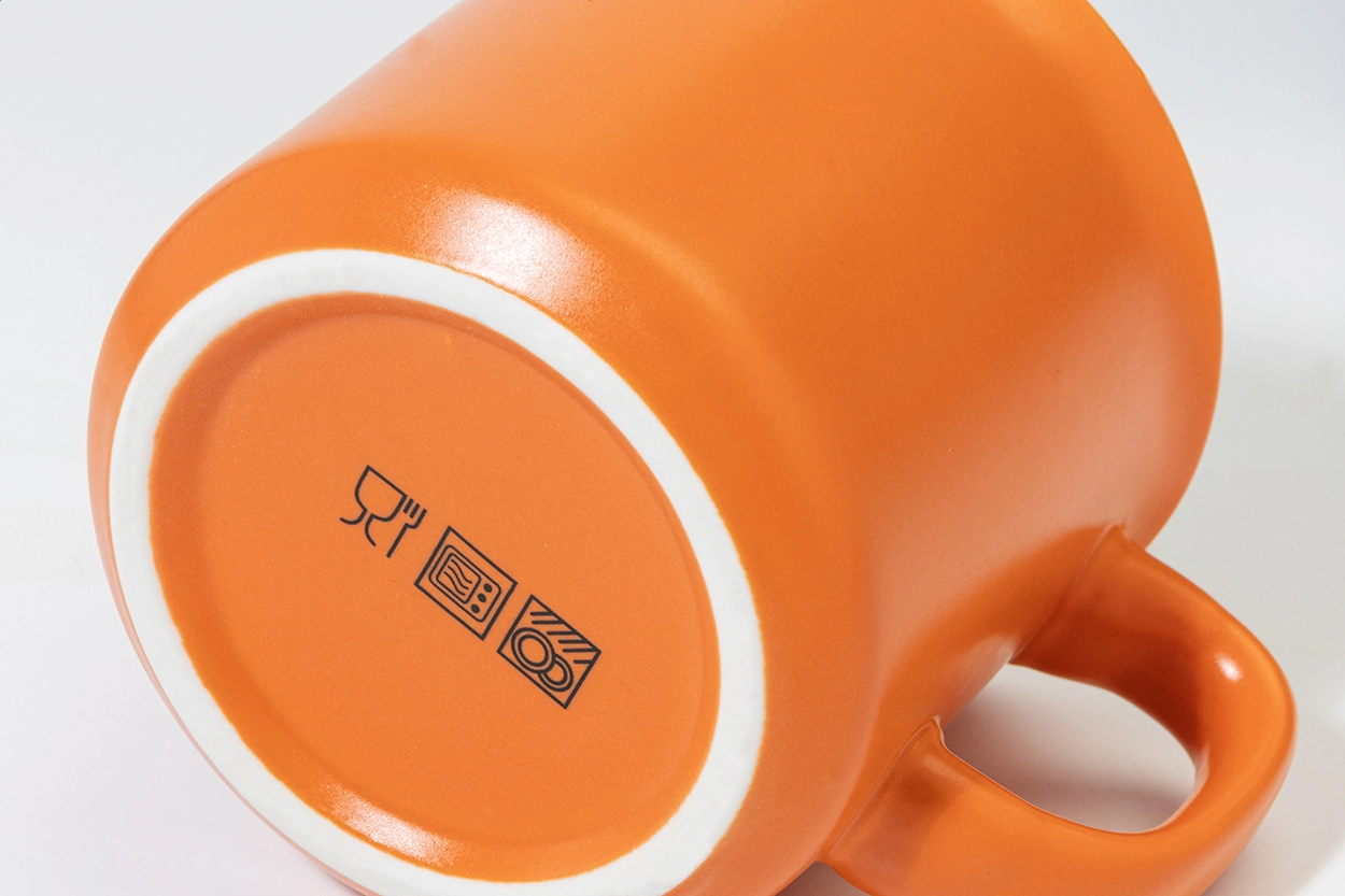 Immagine Woodstock Flat Mug in ceramica finitura opaca