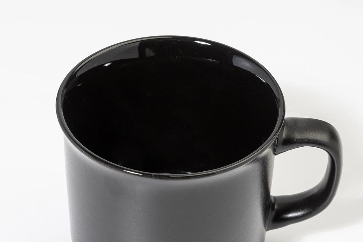 Immagine Woodstock Flat Mug in ceramica finitura opaca