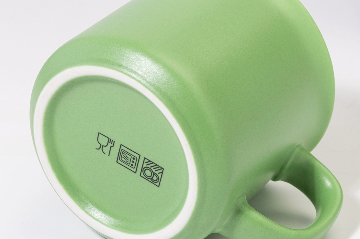 Immagine Woodstock Flat Mug in ceramica finitura opaca