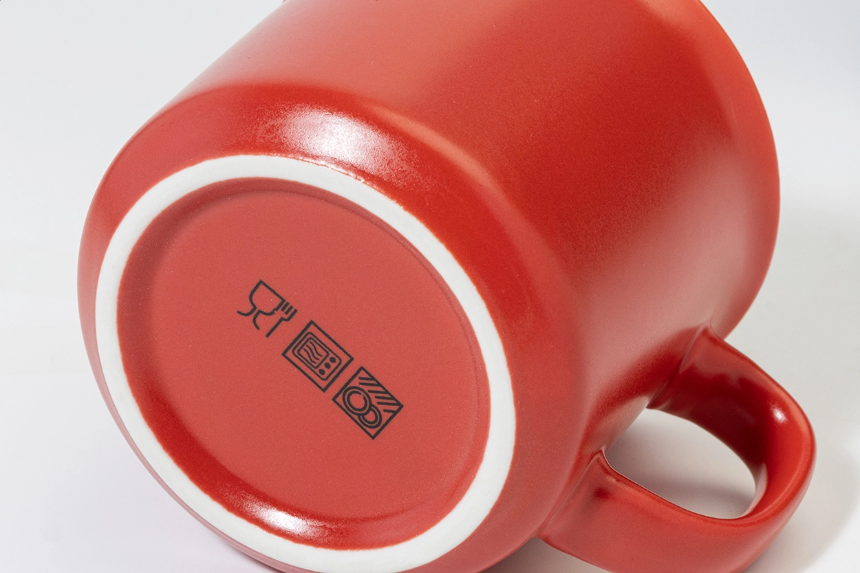 Immagine Woodstock Flat Mug in ceramica finitura opaca