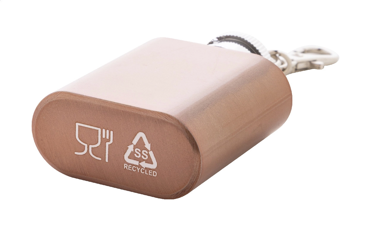 Immagine Vasco Portachiavi con fiaschetta in RSS