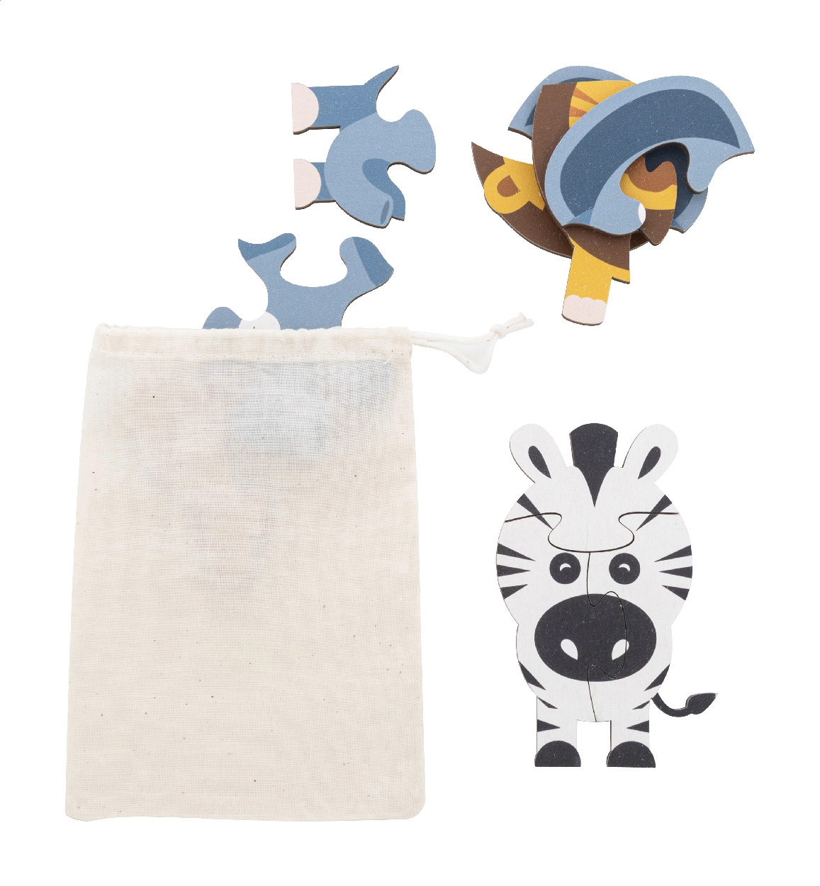 Immagine Zoofrik gioco di puzzle, animali