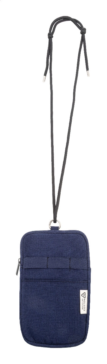 Immagine CanvaFon borsa portacellulare a tracolla in canvas riciclato