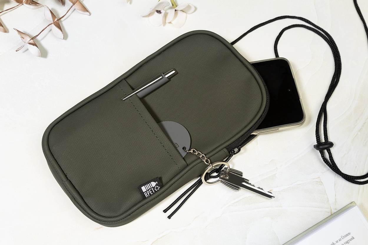 Immagine FestiFon borsa portacellulare a tracolla in RPET