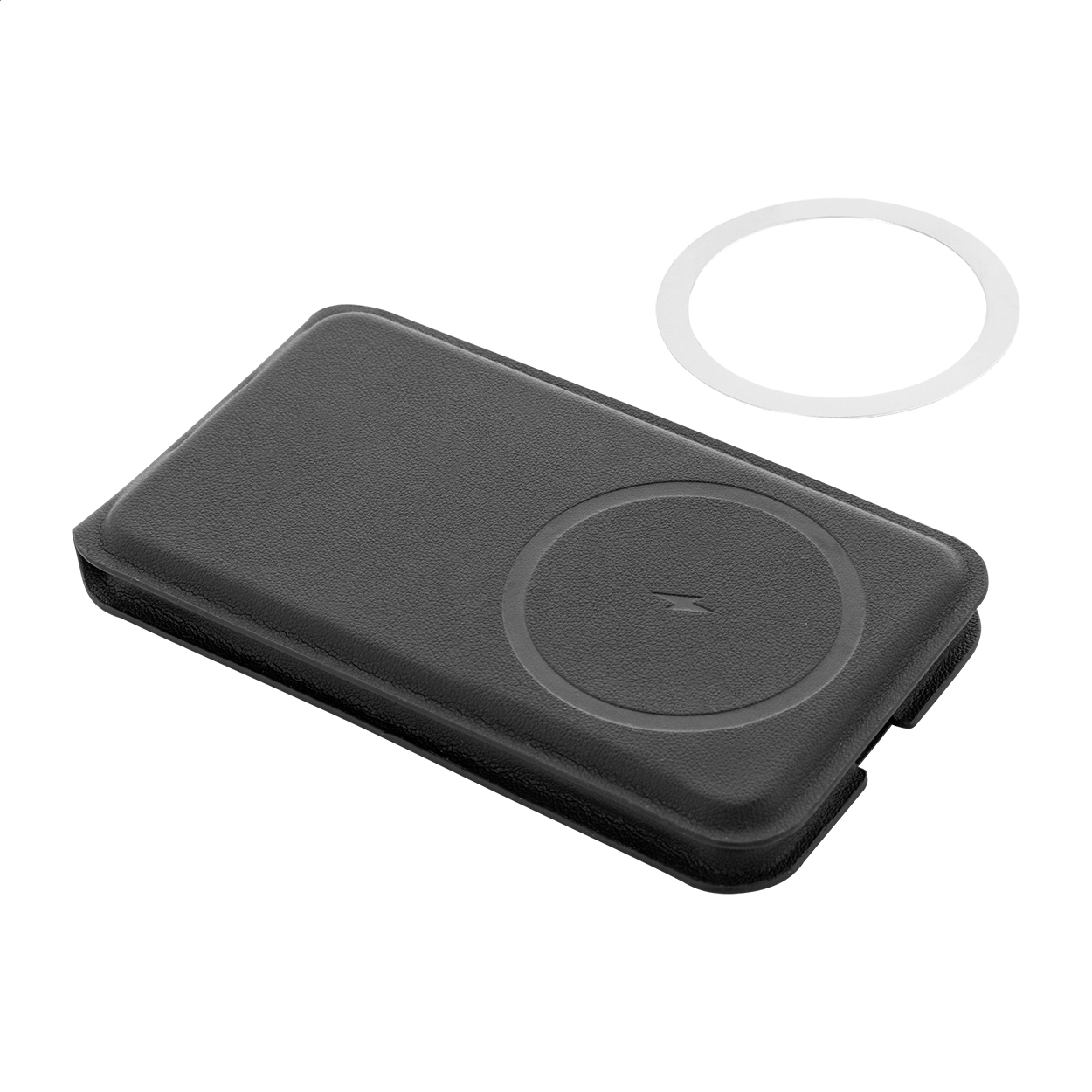 Immagine LuxCharge Stand Caricatore wireless in RPU con supporto per cellulare