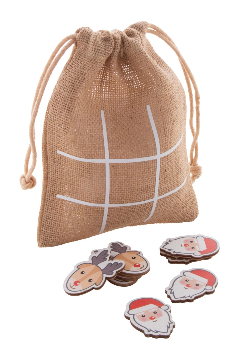 Immagine Juxo Gioco tris natalizio, Babbo Natale e renne