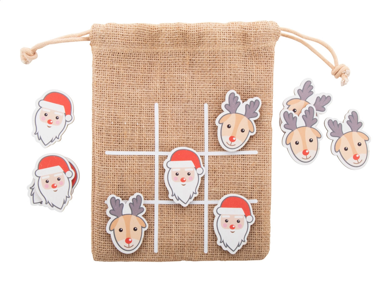 Immagine Juxo Gioco tris natalizio, Babbo Natale e renne