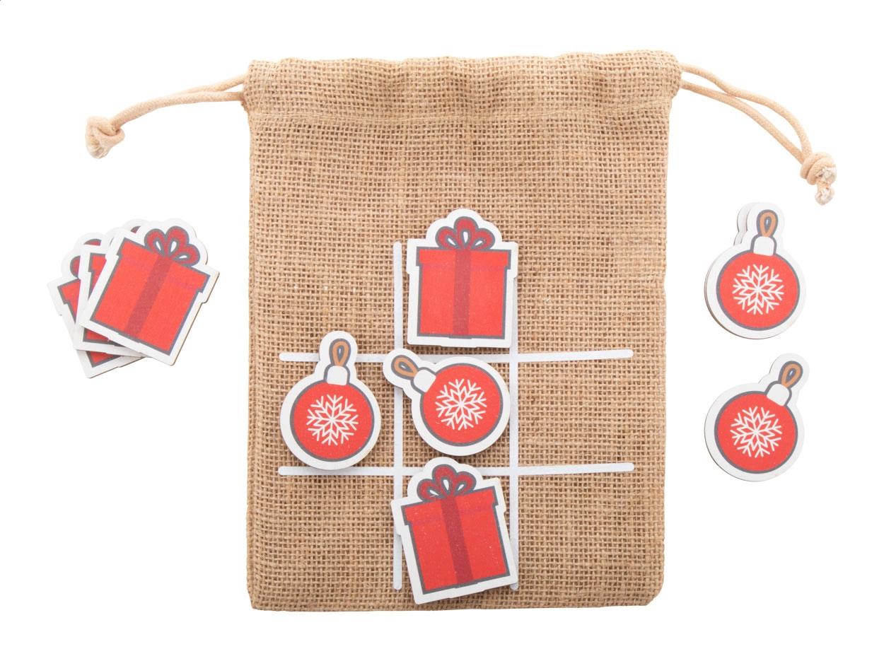 Immagine Juxo Gioco tris natalizio, Babbo Natale e renne