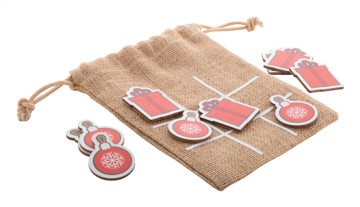 Immagine Juxo Gioco tris natalizio, Babbo Natale e renne