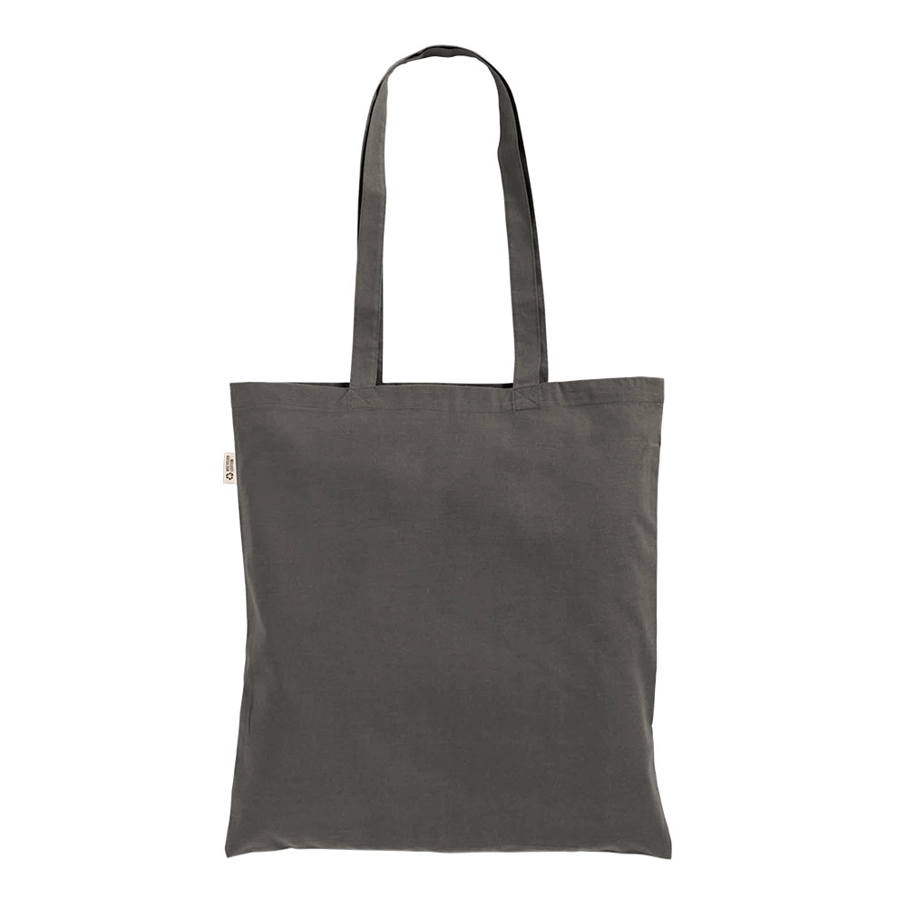 Immagine Borsa shopper a tinta unita in cotone riciclato da 220 g/m2