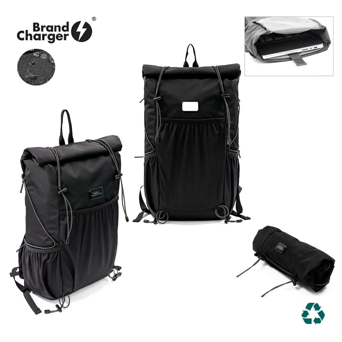 Immagine ZAINO ROLL-TOP-VENTURE,BRANDCHARGER